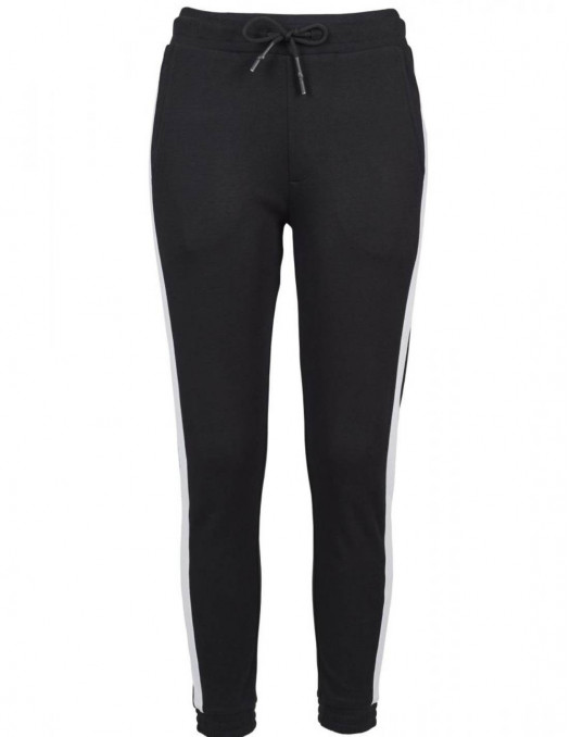 Striped Ladies Interlock Jogpants...