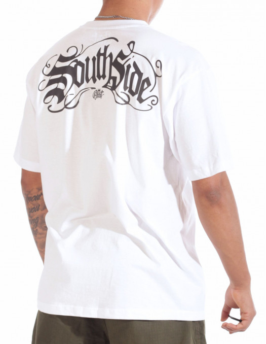Southside White Legacy Baggy Tee by BSAT
