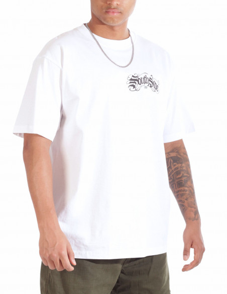 Southside White Legacy Baggy Tee by BSAT