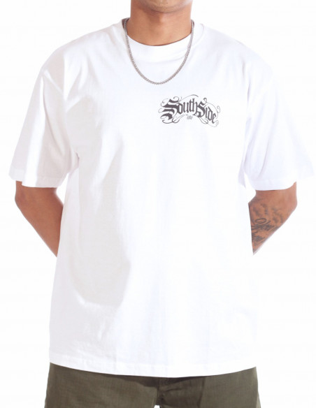Southside White Legacy Baggy Tee by BSAT