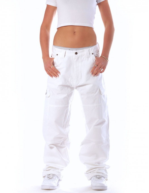 CPH X-Baggy Cargo Pants White
