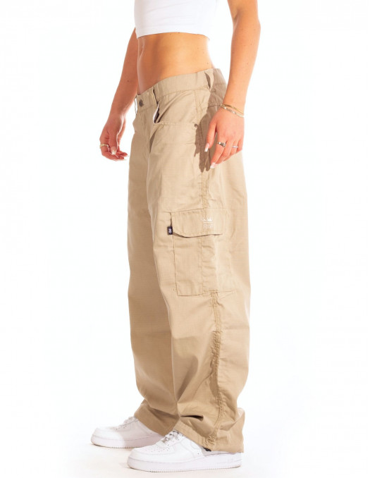 BSAT Combat Cargo Pants Beige Baggy Fit