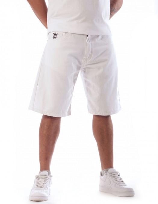 BSAT Baggy Jorts Denim White