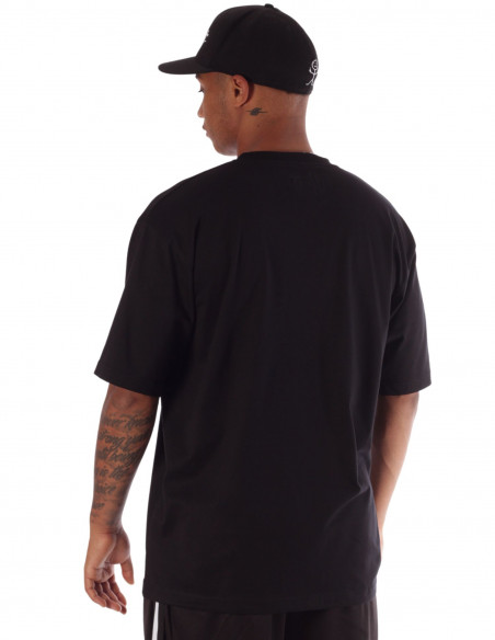 The Crown South BSAT Black Baggy Tee. Part of the Bronx Collection.