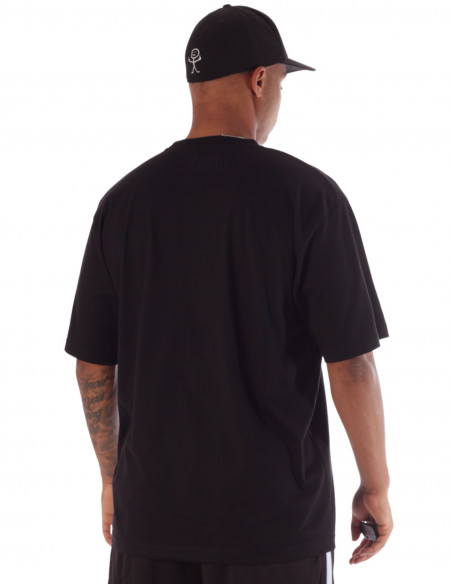 The Crown South BSAT Black Baggy Tee. Part of the Bronx Collection.