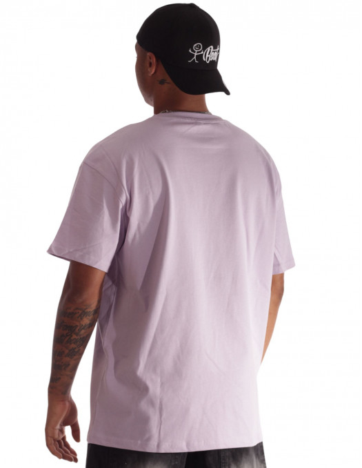 BSAT Stickman Logo T-Shirt Lilac