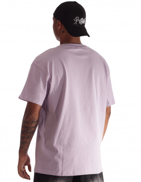 BSAT Stickman Logo T-Shirt Lilac