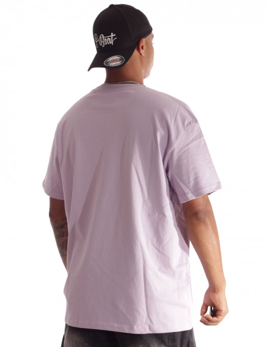 BSAT Stickman Logo T-Shirt Lilac