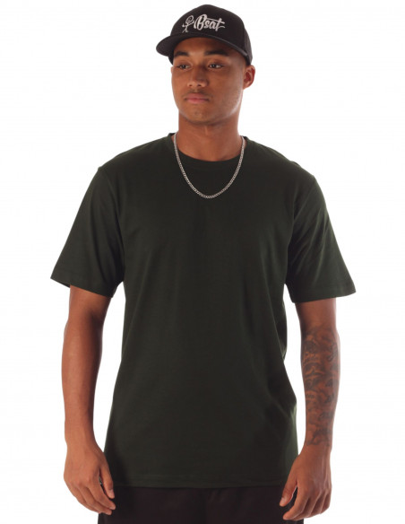 Premium Organic Cotton T-Shirt Bottle Green