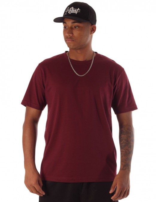 Premium Organic Cotton T-Shirt Burgundy