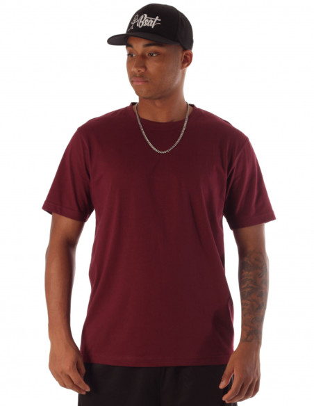 Premium Organic Cotton T-Shirt Burgundy