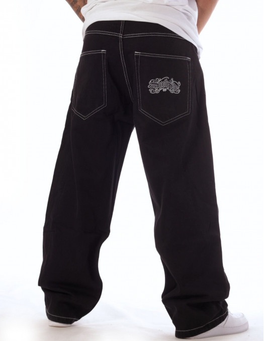 Southside Deep Black Cotton Twill...