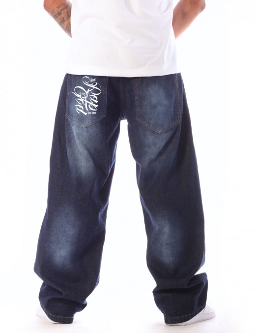 BSAT Baggy Jeans Rap God Medium Blue...