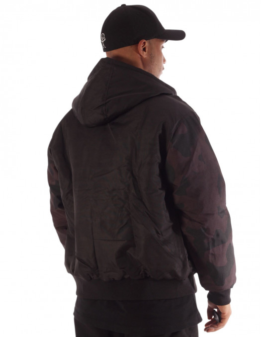 BSAT Bronx Winter Jacket Black/DarkCamo