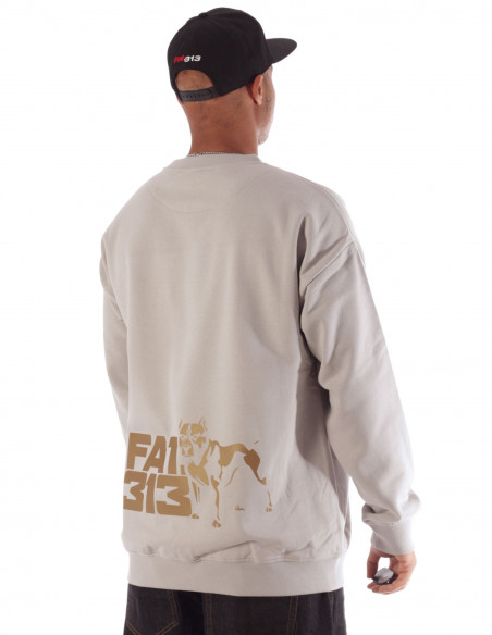 FAT313 Ultimate League Sweatshirt Grey n Gold *1st. edition*
