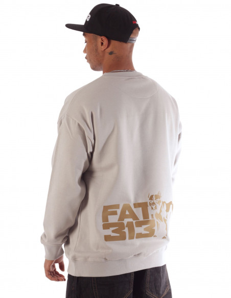 FAT313 Ultimate League Sweatshirt Grey n Gold *1st. edition*
