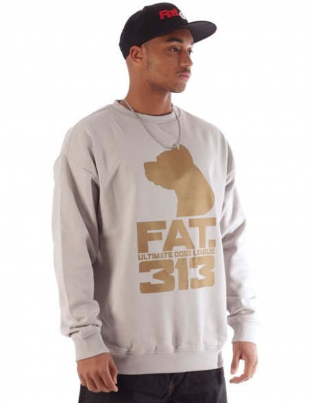 FAT313 Ultimate League Sweatshirt Grey n Gold *1st. edition*
