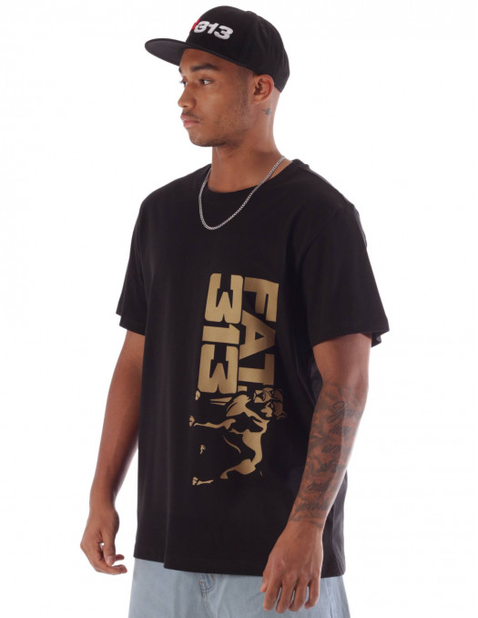 FAT313 District One Gold Tee Black