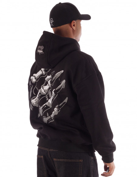 Hands of Skull BSAT Baggy Hoodie *Limited Edition*