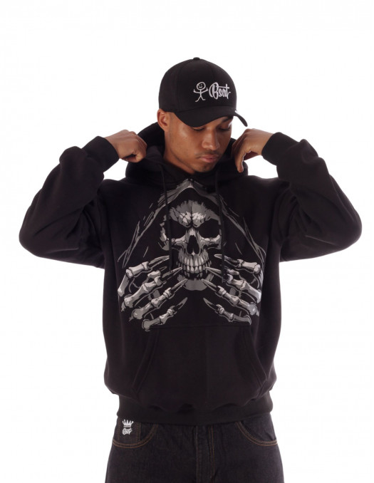 Hands of Skull BSAT Baggy Hoodie...