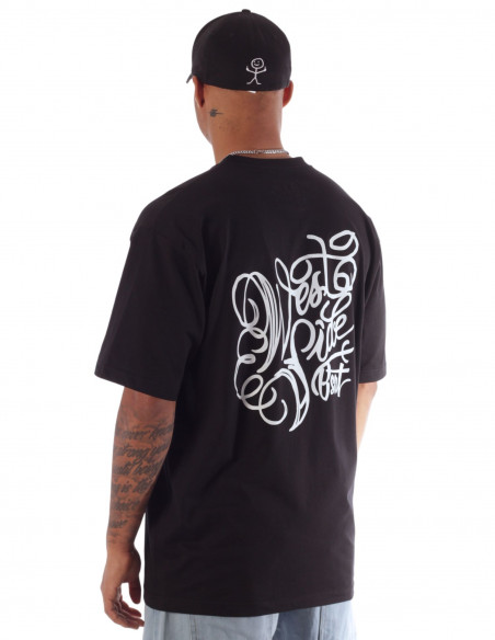 BSAT Westside T-Shirt Black Organic Cotton