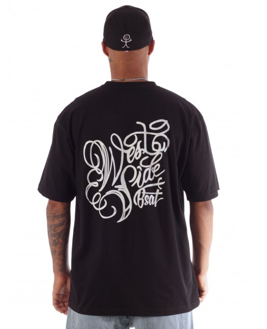 BSAT Westside T-Shirt Black Organic...