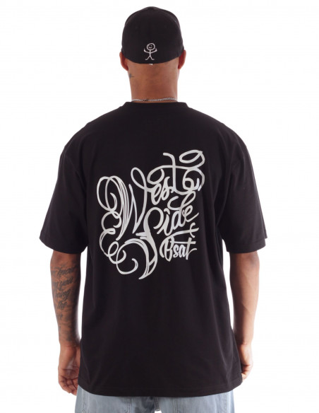 BSAT Westside T-Shirt Black Organic Cotton