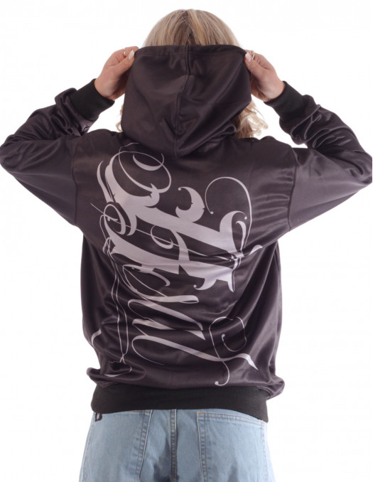 Capped Chica Art Hoodie by BSAT