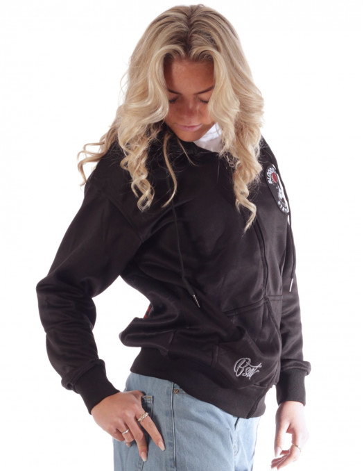 BSAT Bloody Hell Skull ZipHoodie
