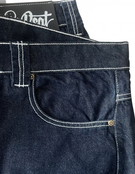 BSAT Stickman Baggy Jeans The Fingers Indigo Blue 1st Edition
