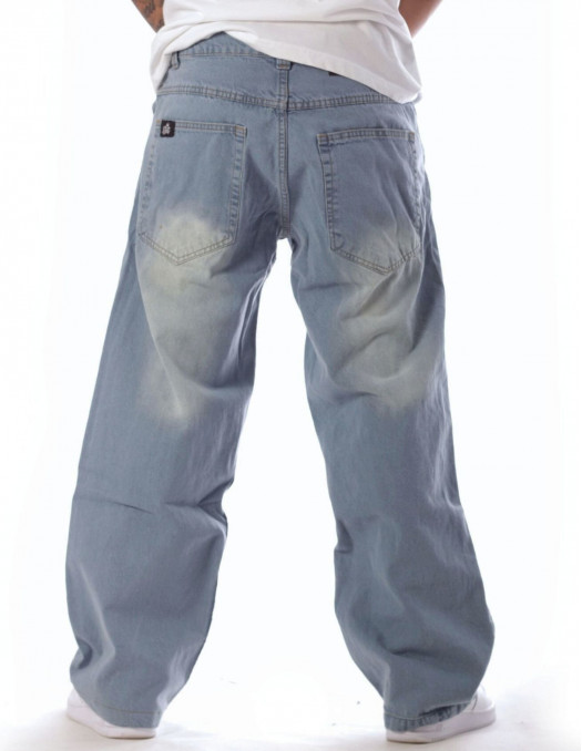BSAT Bronx Baggy Jeans Sky Blue Washed	