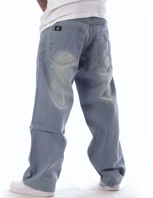 BSAT Bronx Baggy Jeans Sky Blue Washed	
