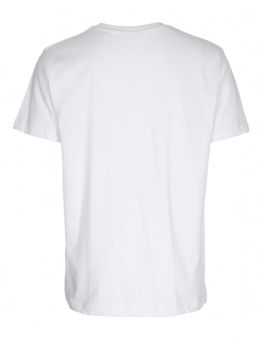Valhalla White N Red Front T-shirt by...