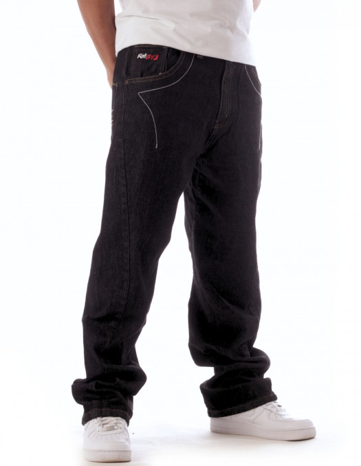 FAT313 Renew Legend Jeans Raw Black...