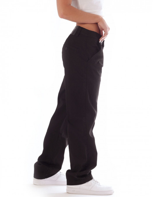 BSAT X-Loose Chino Pants Jet Black