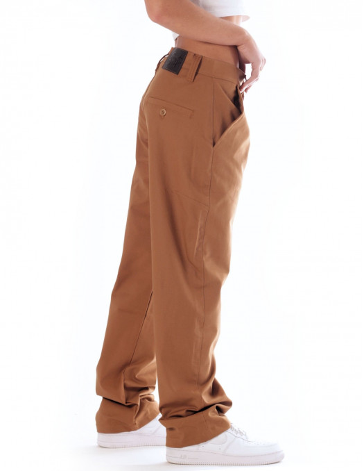 BSAT X-Loose Chino Pants Dark Khaki Dune