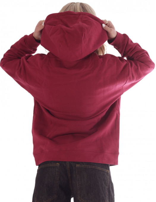 Baggy Hoodie All Burgundy