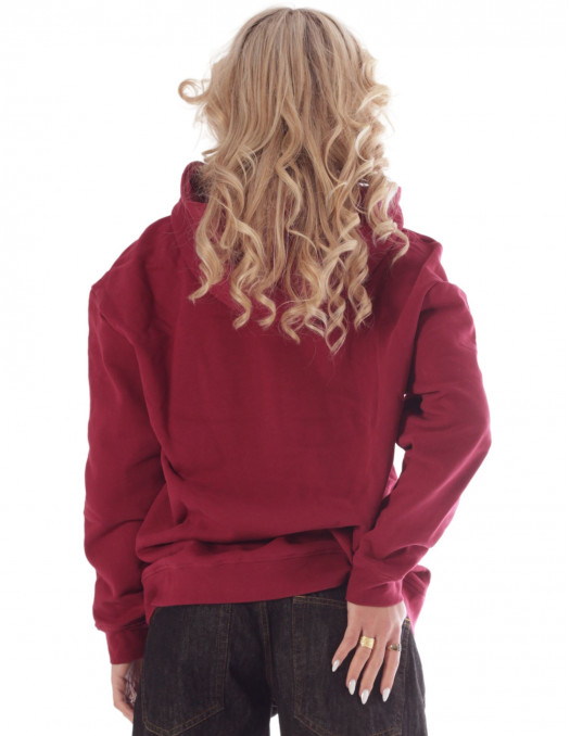 Baggy Hoodie All Burgundy