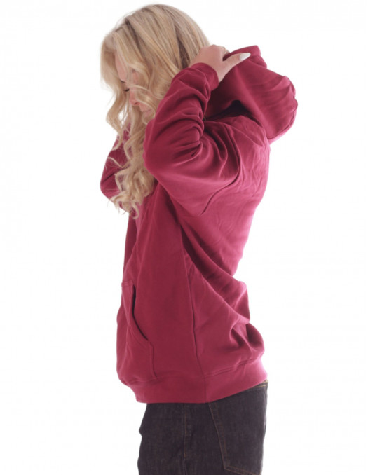 Baggy Hoodie All Burgundy