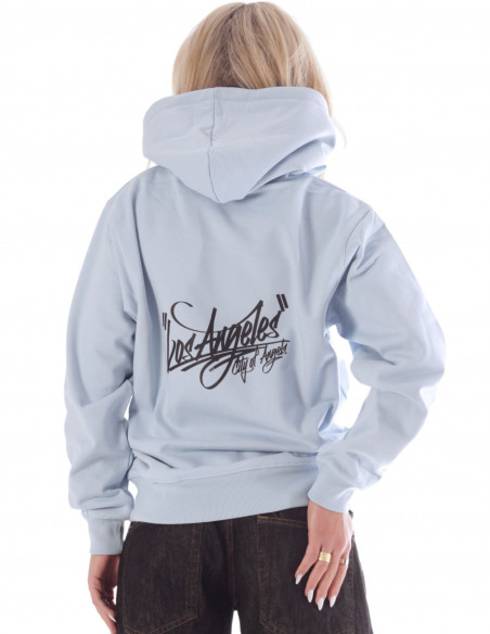 BSAT Los Angeles Hoodie Sky Blue