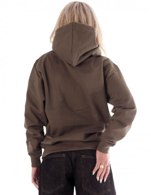 Plain hoodie Army green
