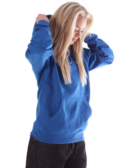 Plain hoodie Blue