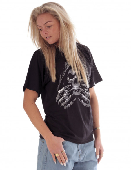 Hands of Skull BSAT Baggy T-shirt Black *LIMITED EDITION*
