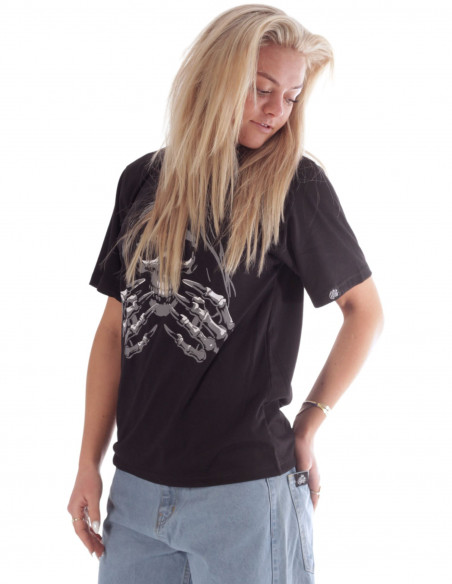 Hands of Skull BSAT Baggy T-shirt Black *LIMITED EDITION*