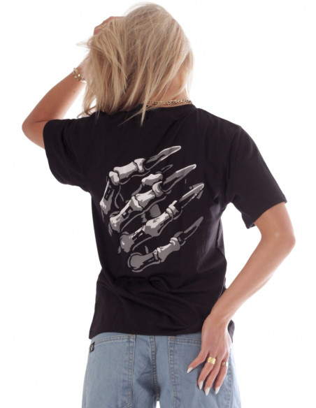 Hands of Skull BSAT Baggy T-shirt Black *LIMITED EDITION*