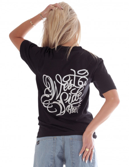 BSAT Westside T-Shirt Black Organic Cotton