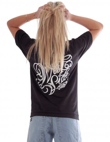 BSAT Westside T-Shirt Black Organic Cotton