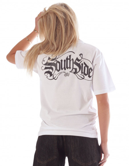 Southside White Legacy Baggy Tee by BSAT