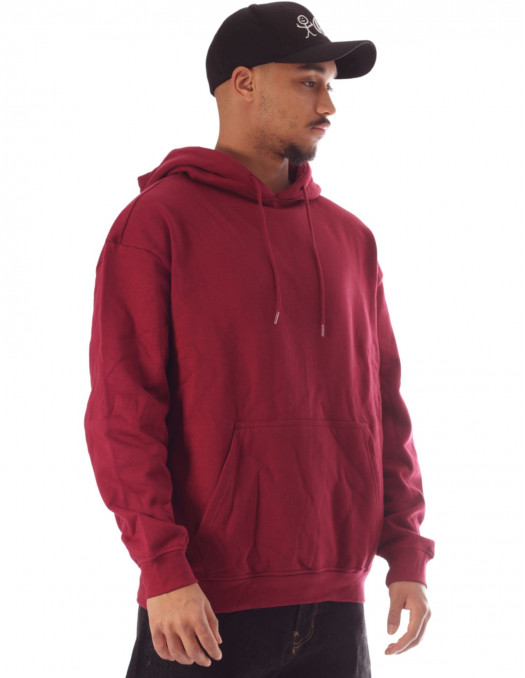 Baggy Hoodie All Burgundy