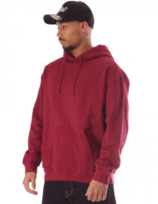 Baggy Hoodie All Burgundy